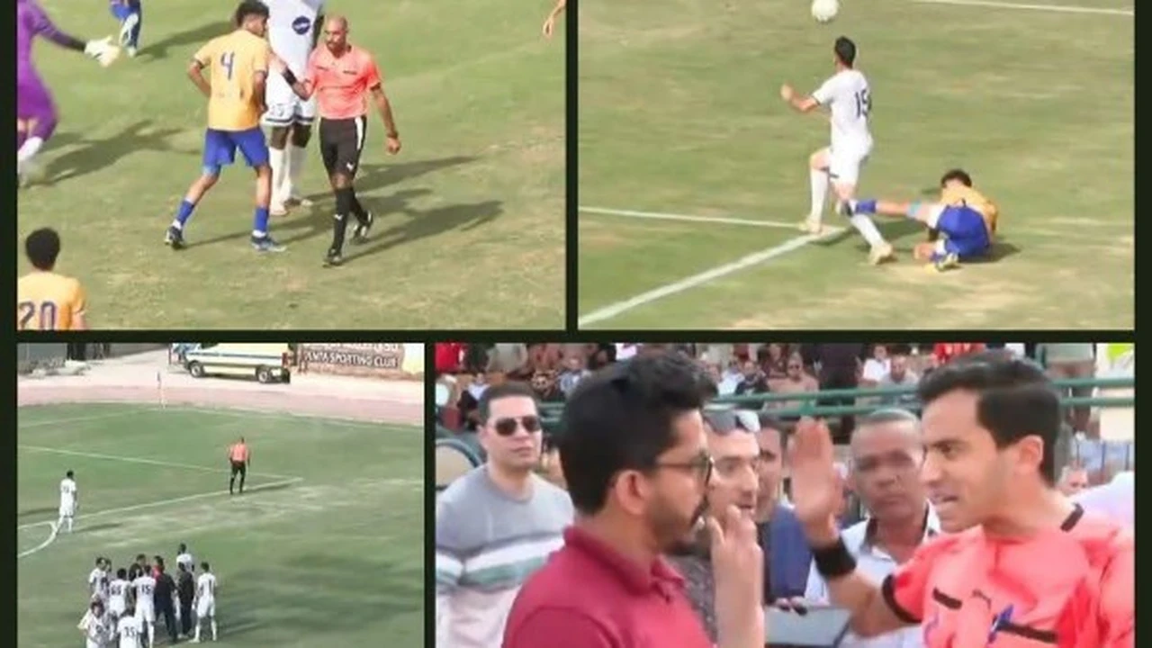 حادثة غريبة في دوري المحترفين .. إلغاء ركلة جزاء بـ التليفون | شاهد